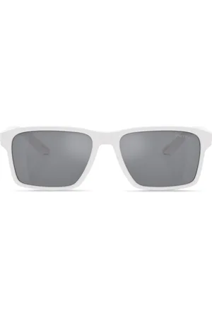 Prada Sonnenbrille mit eckigem Gestell