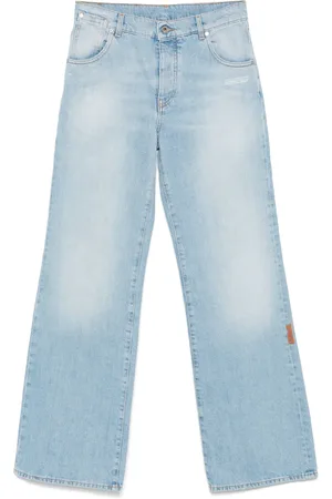 OFF-WHITE Jeans mit weitem Bein
