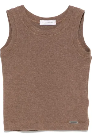 MONNALISA Fein geripptes Tanktop