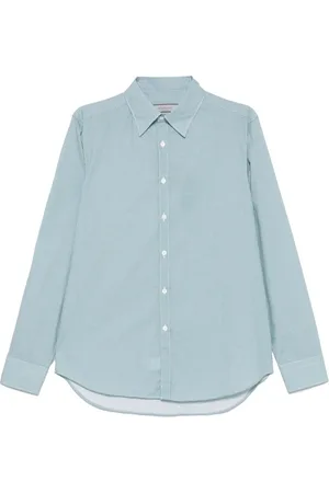 CANALI Geometrisch gemustertes Hemd