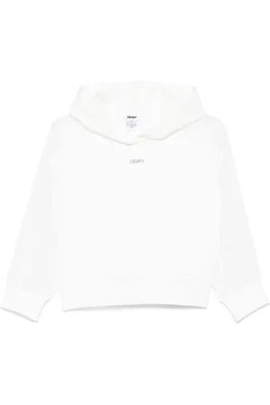 DKNY Cropped-Hoodie mit Logo
