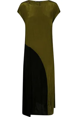 PIERANTONIO GASPARI Maxikleid in Colour-Block-Optik