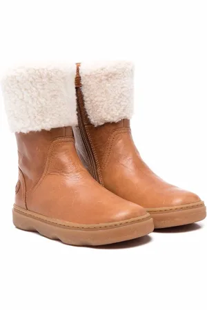 Camper Kido Stiefel aus Faux Shearling