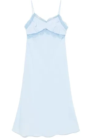 VIVETTA Midikleid mit Spitzenbesatz
