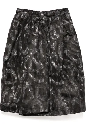Comme des Garçons Rock mit grafischem Print