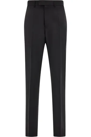 Salvatore Ferragamo Straight-Leg-Hose mit Logo-Detail