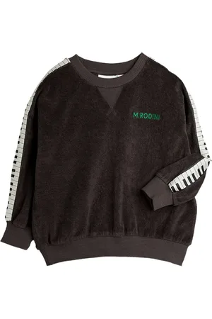 Mini Rodini Sweatshirt mit Klavierärmeln