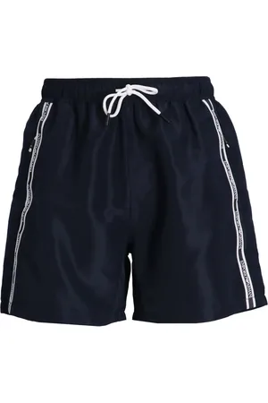 Emporio Armani Badeshorts mit Logo-Streifen