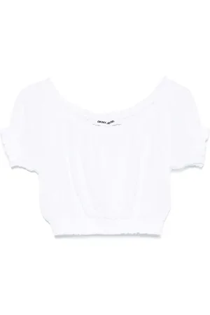 DKNY T-Shirty aus Seersucker