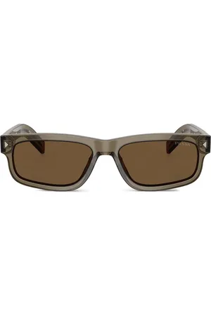 Prada Sonnenbrille mit eckigem Gestell