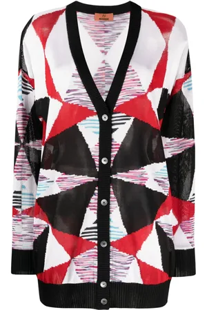 Missoni Cardigan mit Intarsienmuster