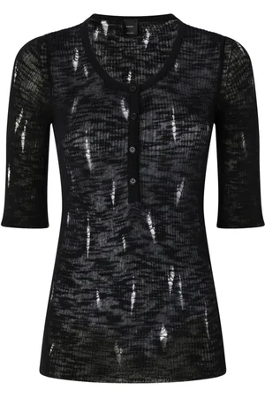Pinko Oberteil mit Distressed-Detail