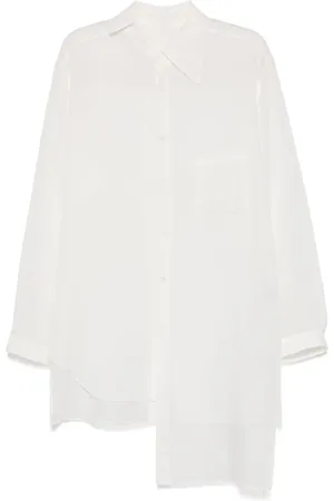 YOHJI YAMAMOTO Hemd mit asymmetrischem Kragen