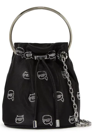Karl Lagerfeld Ikon Beuteltasche mit Strass