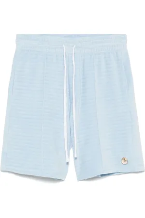 Casablanca Shorts mit Velours-Streifen