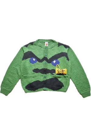 Sky High Farm Ice Cream Hand "Green" Cardigan