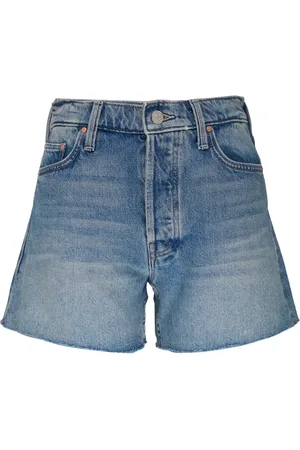 Mother Ausgefranste The Skipper Shorts