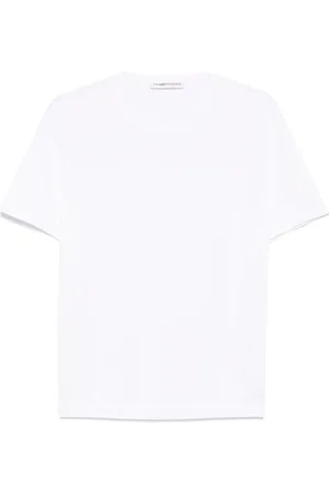 LAMBERTO LOSANI T-Shirt mit rundem Ausschnitt