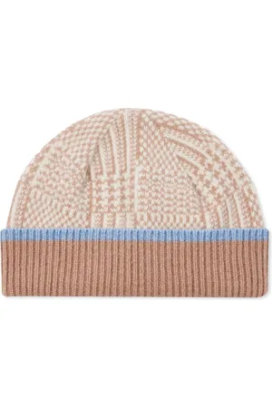 Paul Smith Karierte Beanie aus Lammwolle