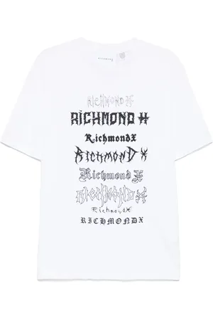 John Richmond T-Shirt mit Logo-Print