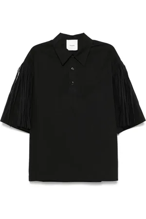 Nanushka Poloshirt mit Fransen