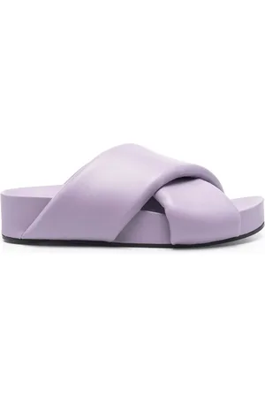 Jil Sander Sandalen mit überkreuzten Riemen