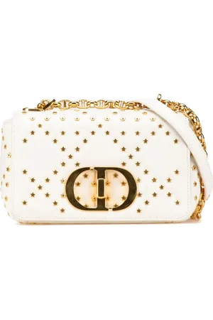 Dior 2022 mini Macrocannage Lucky Star Caro Umhängetasche aus Kalbsleder