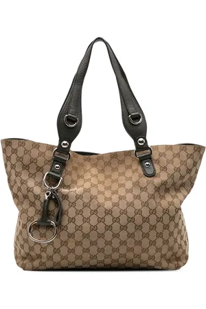 Gucci 2016-2024 Icon Bit Tote Bag aus GG Canvas