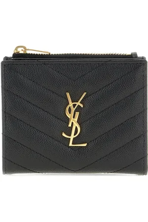 Saint Laurent Portemonnaie mit Zickzackmuster