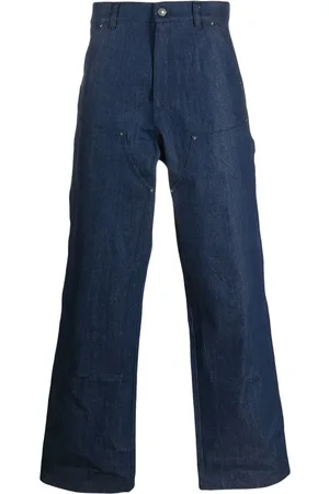 Sky High Farm Wide-Leg-Jeans mit Nieten