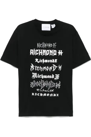 John Richmond T-Shirt mit Logo-Print