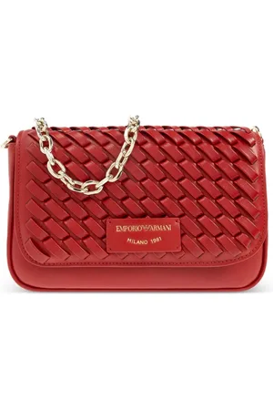 Emporio Armani Schultertasche aus Leder