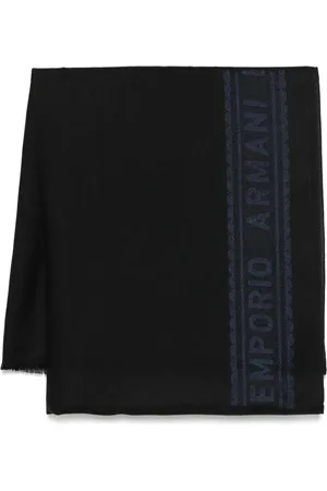Emporio Armani Jacquard-Schal mit Logo