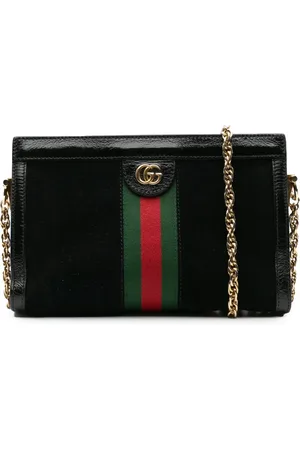 Gucci 2016-2024 kleine Ophidia Chain Umhängetasche aus Wildleder