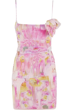 BLUMARINE Minikleid mit Blumen-Print
