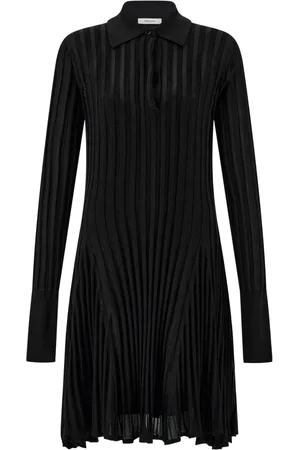 Salvatore Ferragamo Semi-transparentes Skaterkleid