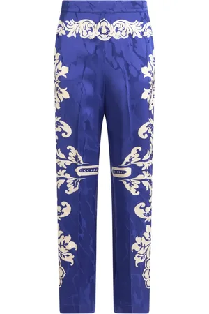 Etro Tapered-Hose mit Barock-Print