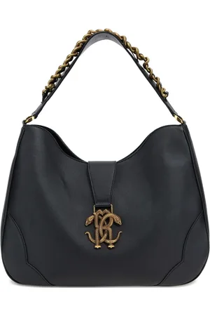 Roberto Cavalli Schultertasche mit Kettendetail