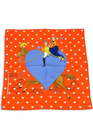 Hermès 1990-2000s Tea Time Schal