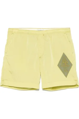 C.P. Company Badeshorts mit Logo-Stickerei