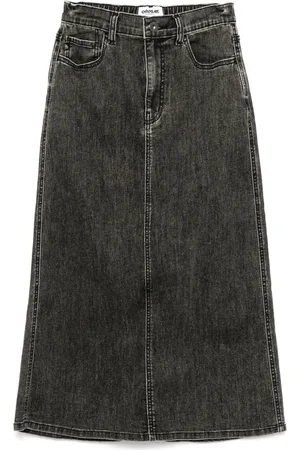 Chocoolate Klassischer Jeansrock