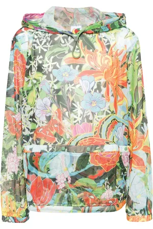 Sky High Farm Hoodie aus Mesh mit grafischem Print