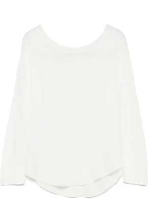 Majestic Top aus Leinen