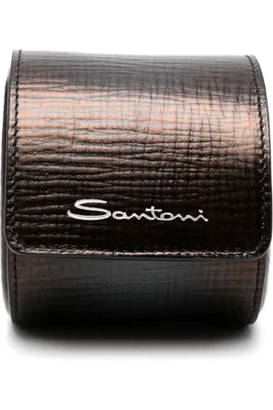 santoni Uhrenetui aus Leder