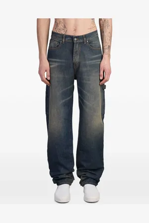 SALVATORE SANTORO Jeans mit weitem Bein