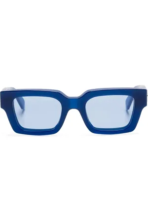OFF-WHITE Sonnenbrille mit eckigem Gestell