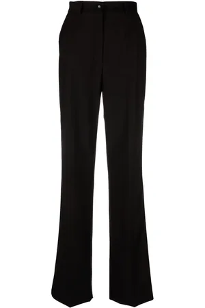 Dolce & Gabbana High-Waist-Hose mit weitem Bein