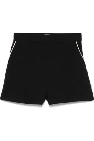 Elisabetta Franchi Krepp-Shorts mit Paspeln