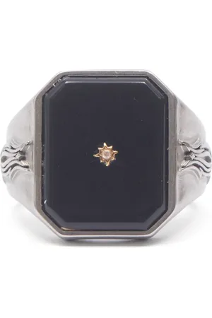 Maison Margiela Siegelring mit Strass