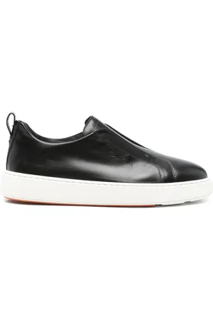 santoni Slip-On-Sneakers aus Leder